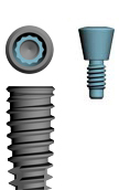 Picture of 4.0mm Implant - 3.5/4.0 Platform (BlueSkyBio.com)